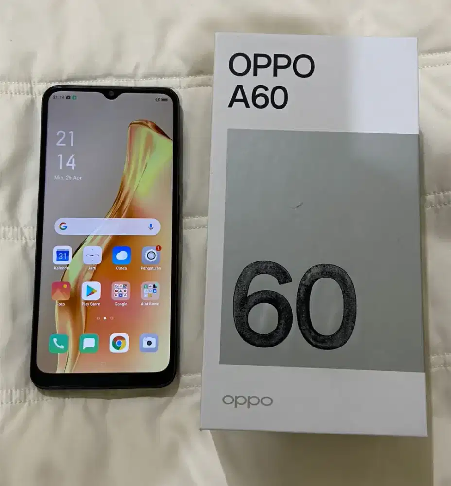 oppo a60 8/256 lengkap