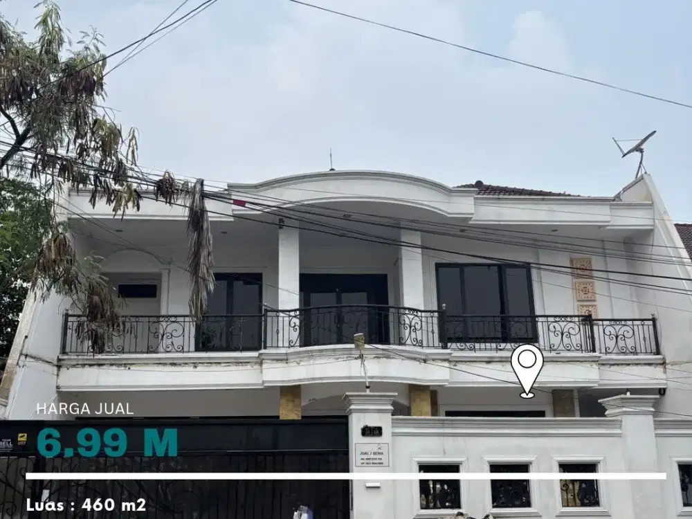 RUMAH LUX DARMO PERMAI SELATAN FULL RENOVASI MODERN CLASSIC LOKASI STRATEGIS MULTIGUNA (BUSINESS/OFFICE & LIVING)