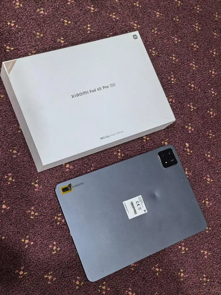 Xiaomi Pad 6s pro 8/256GB wifi fullset fisik sesuai foto