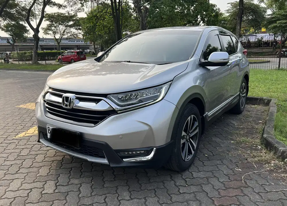 Honda CRV Turbo Prestige 2018 Silver Istimewa