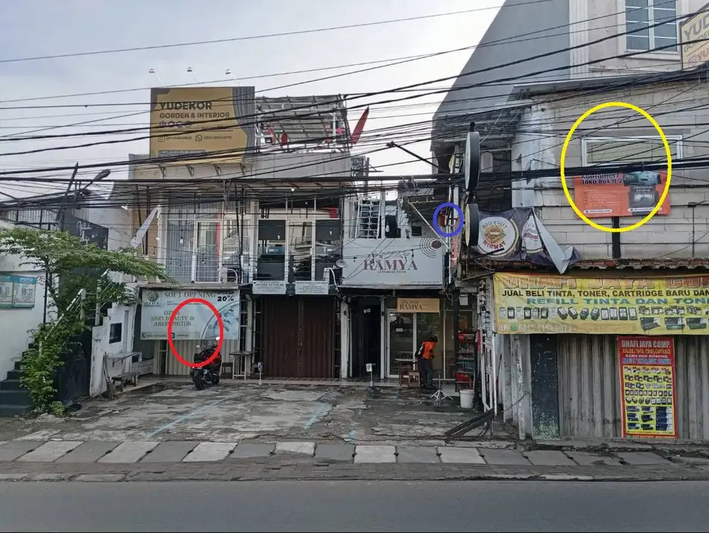 Dikontrakan sewa Toko kios, Kontainer Box, Kost kontrakan, virtu ofis
