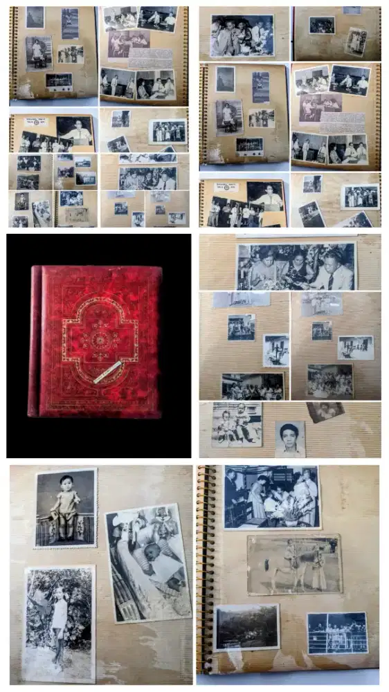 Album foto lengkap dengan 73 lembar foto - keluarga elite orde lama