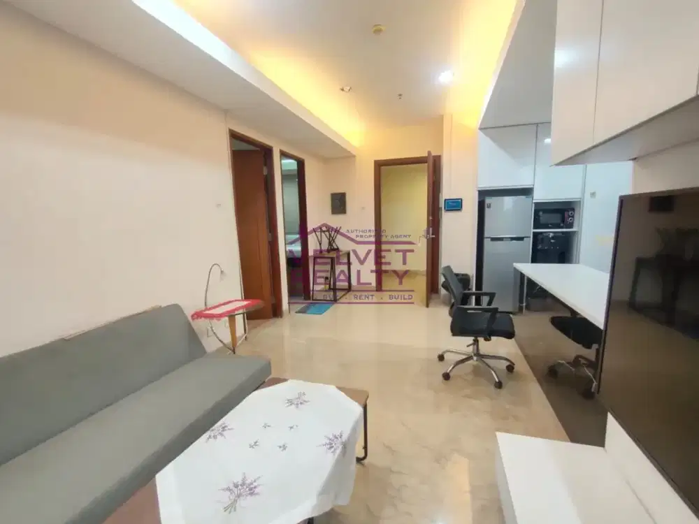 Disewakan Apartemen Royale Springhill Kemayoran 1BR Luas 73m2 #VR1181