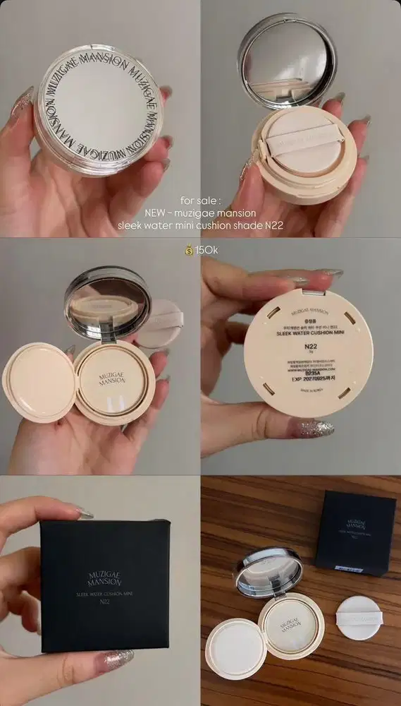 MUZIGAE MANSION sleek water mini cushion shade 22