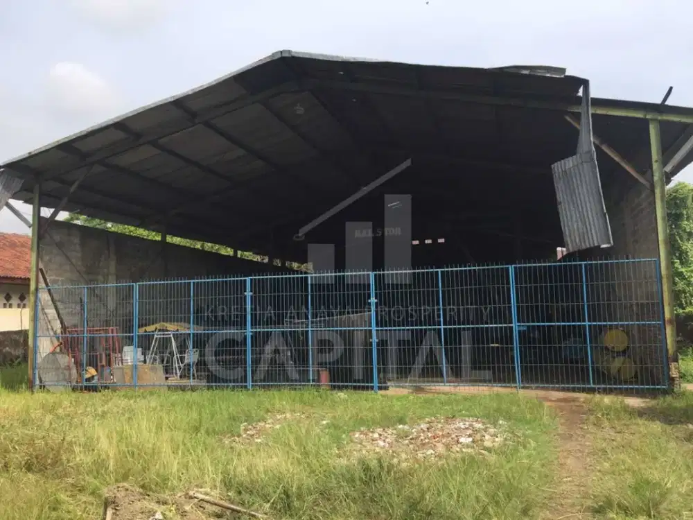 TANAH LUAS BONUS GUDANG SIAP PAKAI DI CILEGON