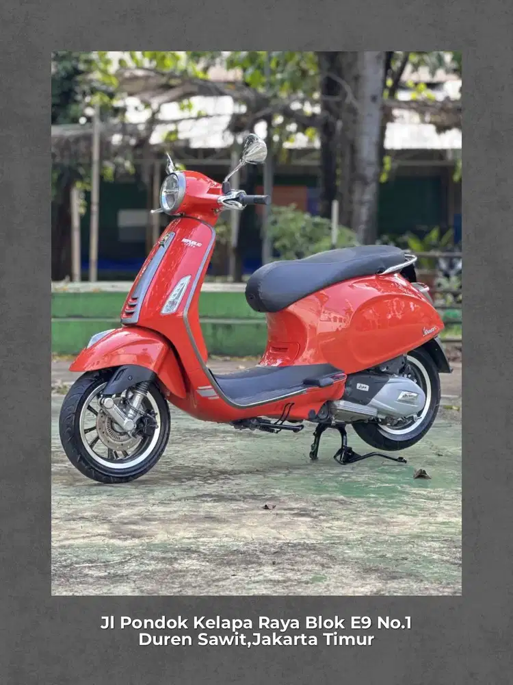 PIAGGIO VESPA PRIMAVERA S150 IGET ABS THN 2019 ORANGE TRAMONTO Perfect