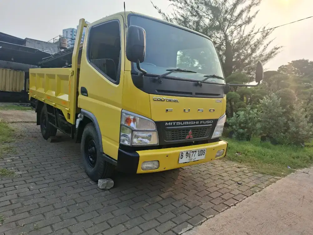 Mitsubishi CANTER.110.ps.FE.71.CDE.Engkel 4 Ban Bak Besi 3 way