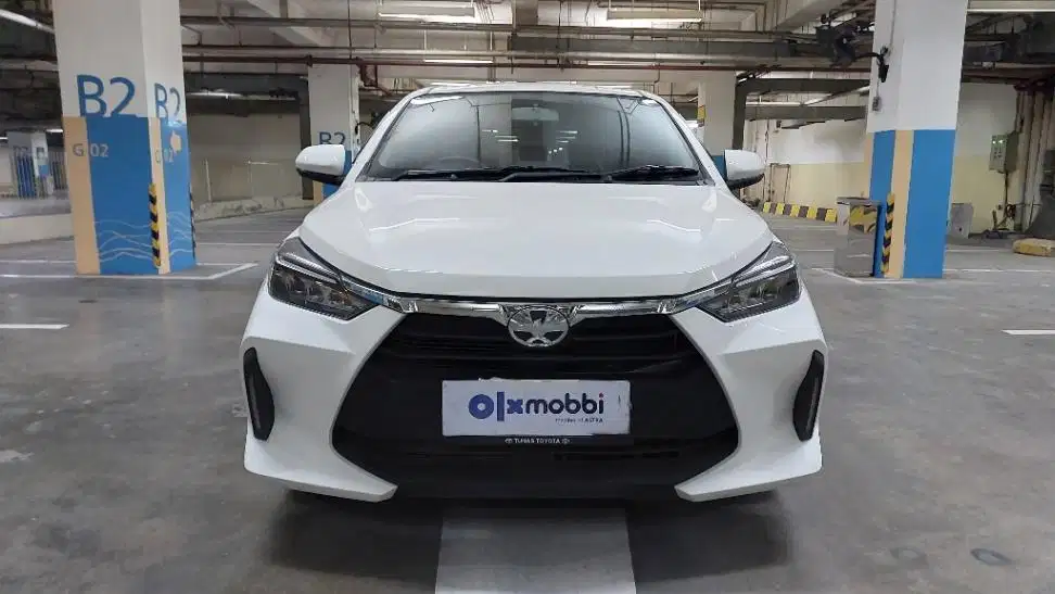 TDP 8,JT, Toyota Agya 1.2 New G Bensin-AT Putih 2023