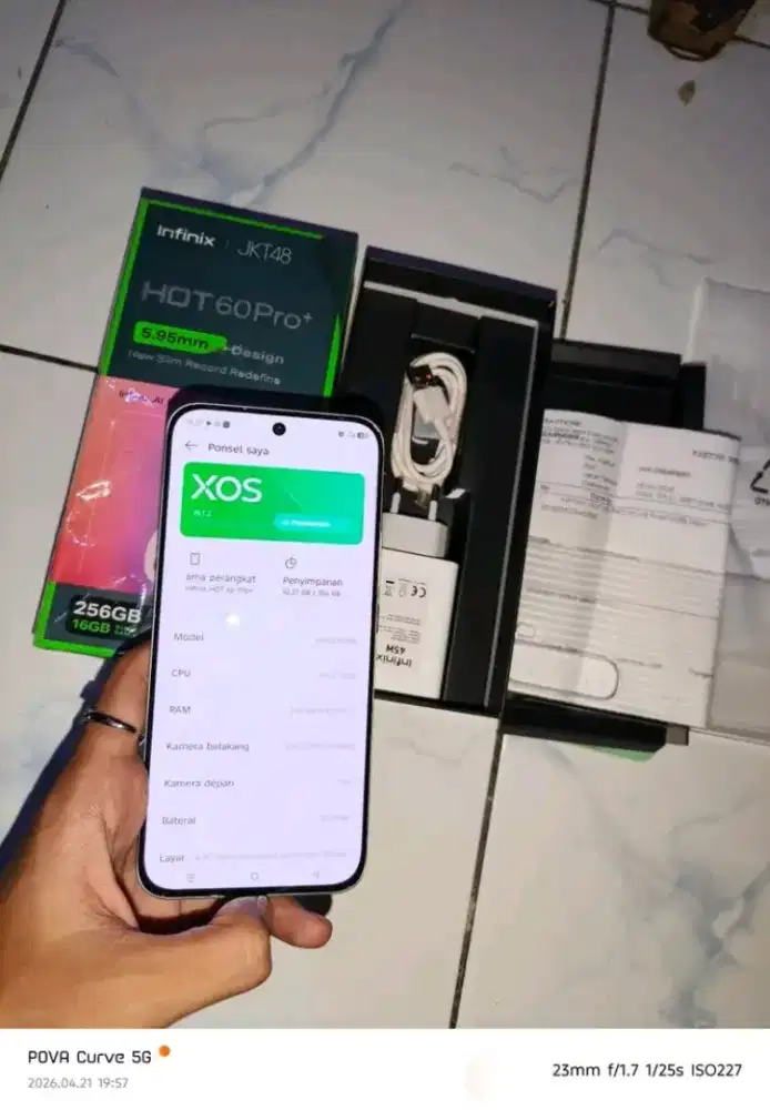 Infinix hot 60 pro plus 8/256