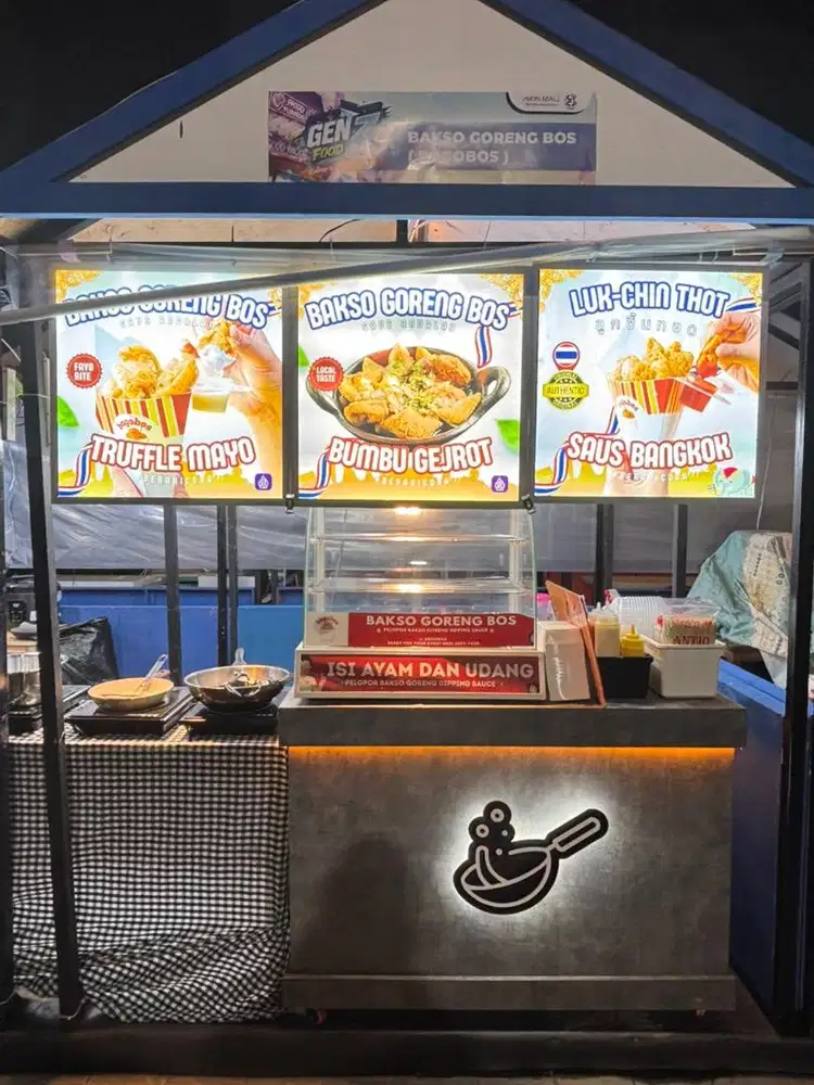 Jaga Booth FnB (Lippo Mall Puri)