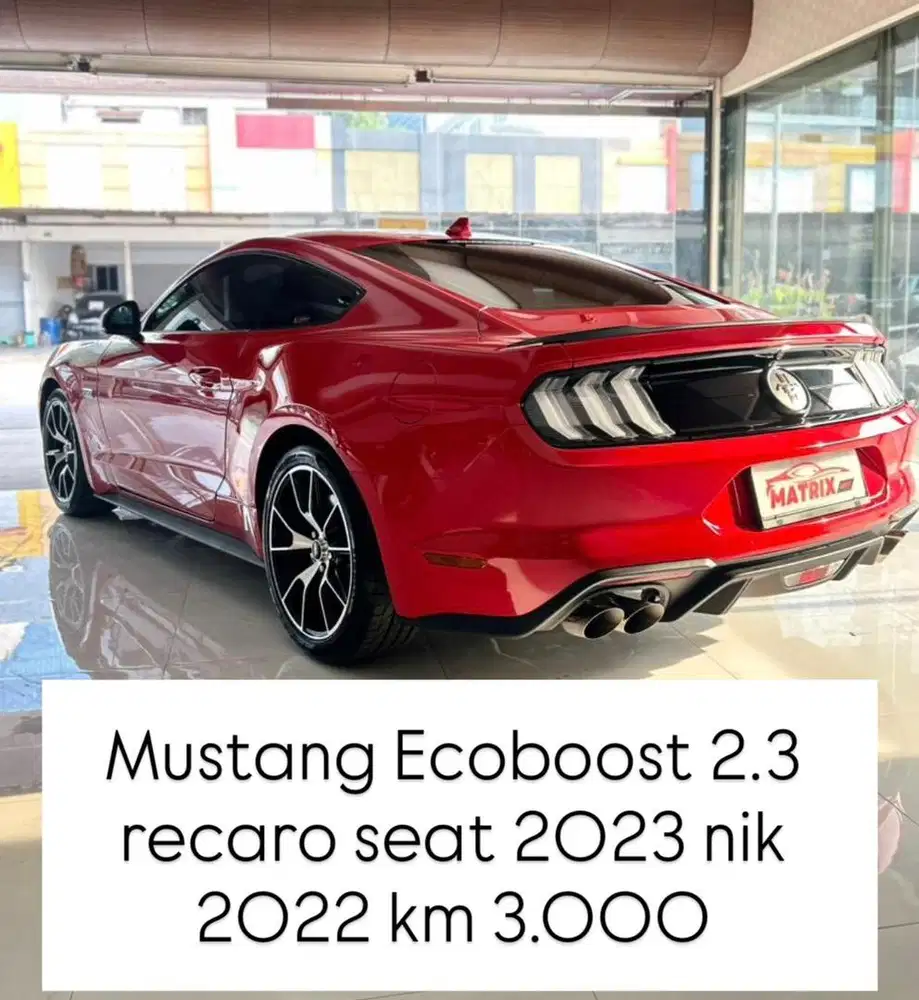 Ford Mustang 2.3 Recaro seat 2023 nik2022