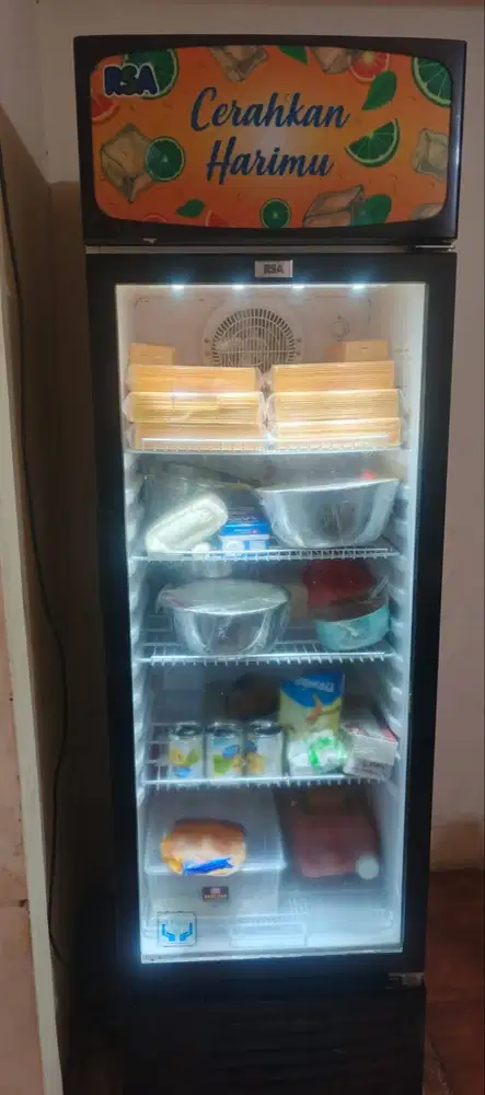 Showcase Kulkas Display Bekas - Jual Murah Hanya Rp. 2.500.000 !
