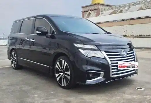 Nissan Elgrand 2.5 HWS Facelift Tahun 2013 Automatic Hitam