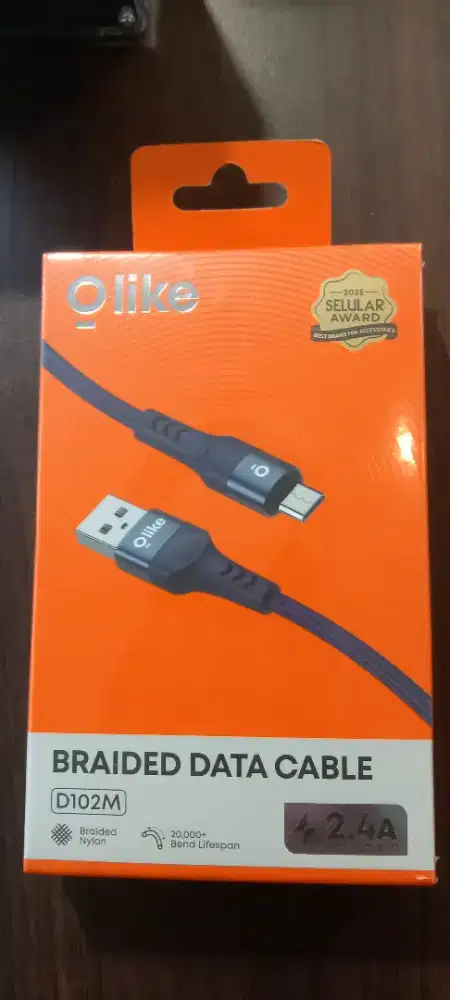 OLIKE D102M Micro USB Kabel Data Cable 1M Braided Fast Charging