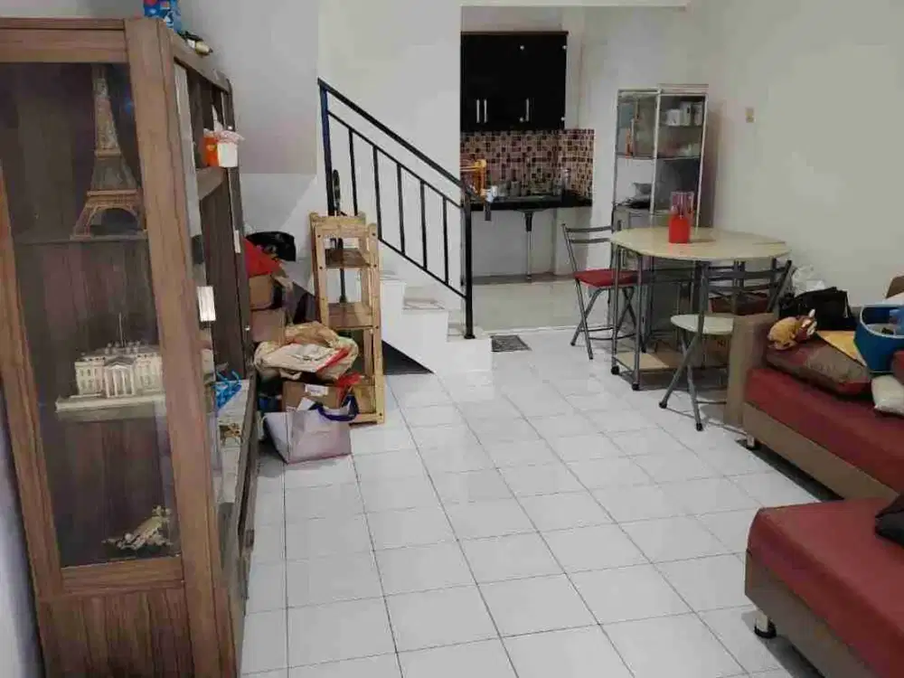 Dijual rumah golden palm, 3.6 x 12.5, 45 m2, 2 lt, 2 kt, 1 km, shm, hdp barat