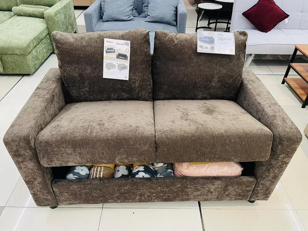Sofa storage 2 seater