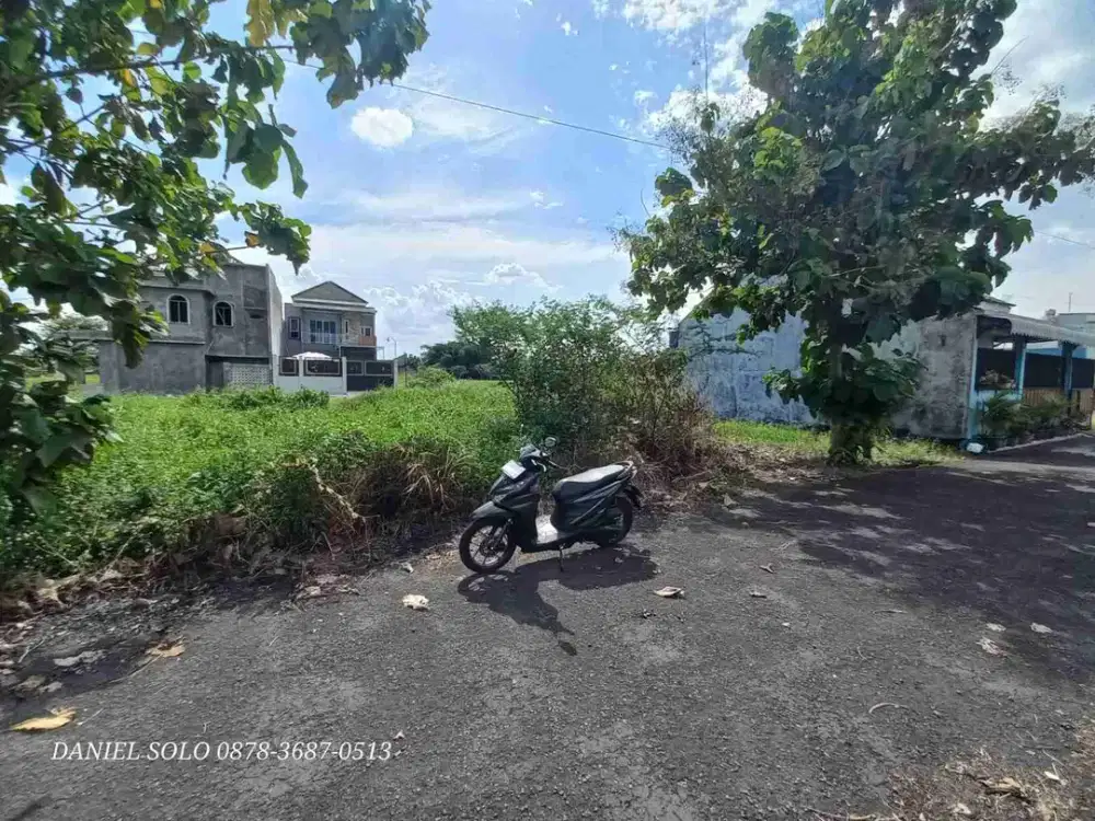 Dijual Tanah Kertonatan Kartosuro Solo