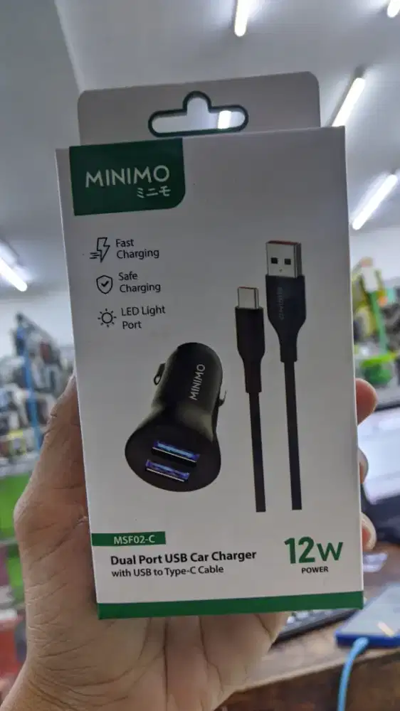CAR CHARGER MINIMO MSF02-C