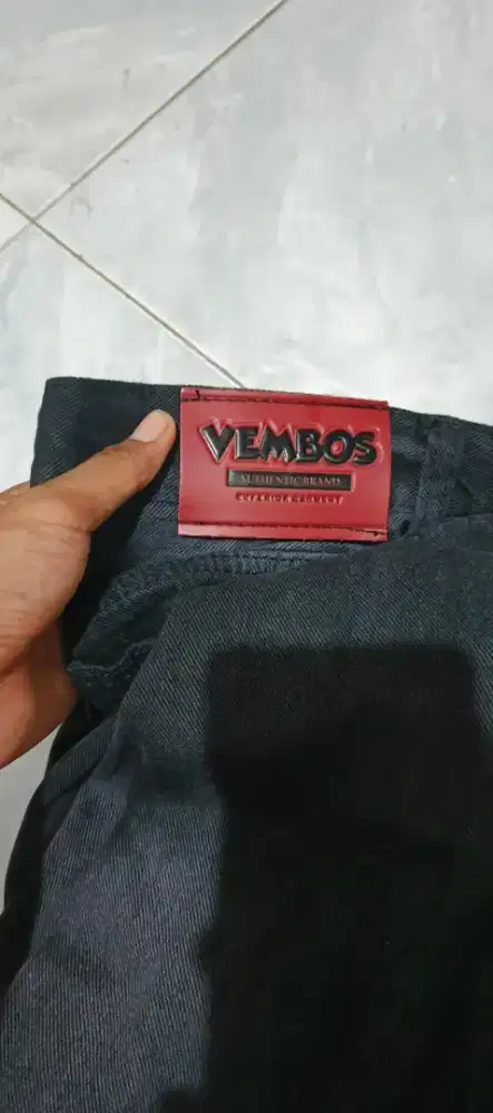 Celana jeans skena baggy pria