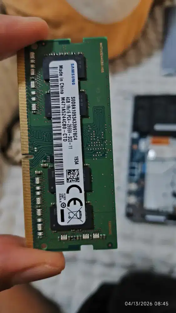 RAM DDR3 4GB 2666mhz bekas dari ASUS laptop