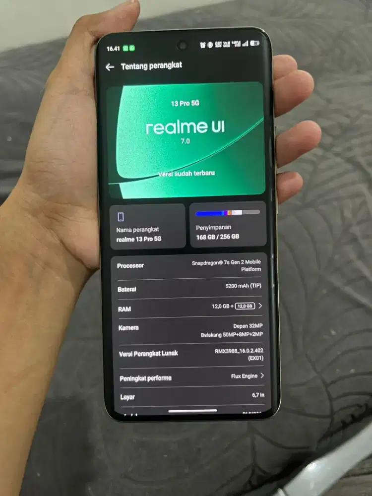 Realme 13 pro 5G 12/256 mulus