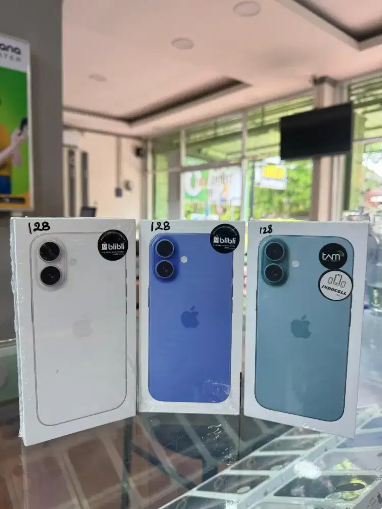 IPHONE 16 NEW RESMI 128GB