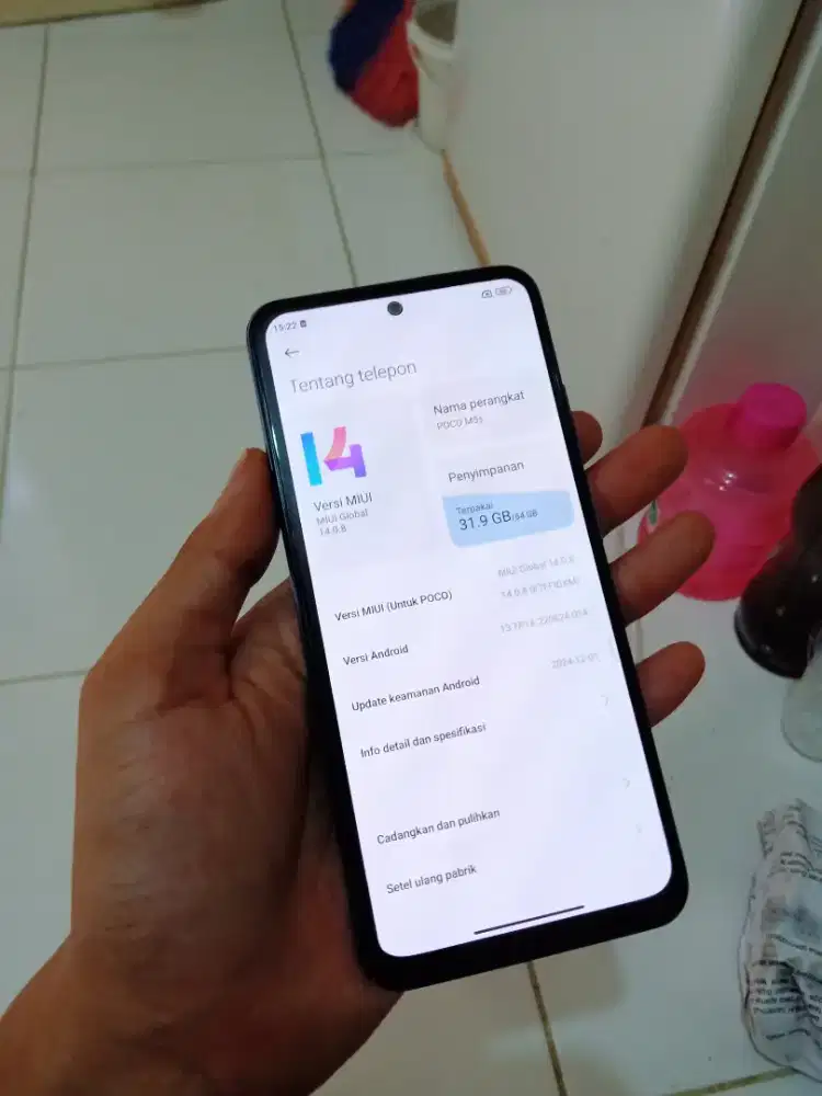 Xiaomi Poco M5s Blue