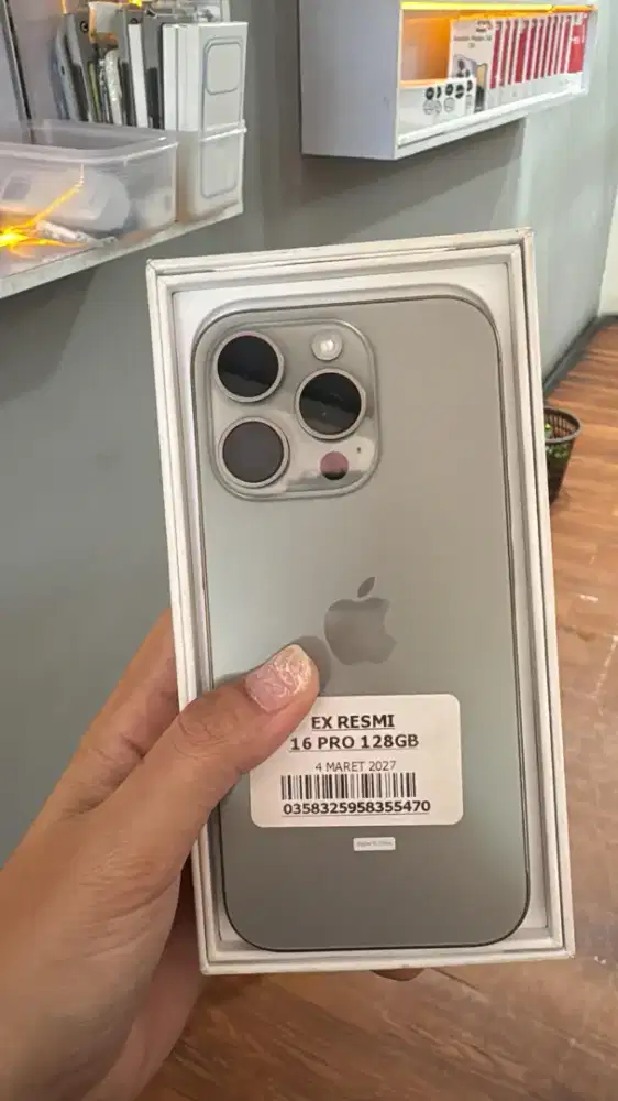 16 PRO 128GB SECOND RESMI