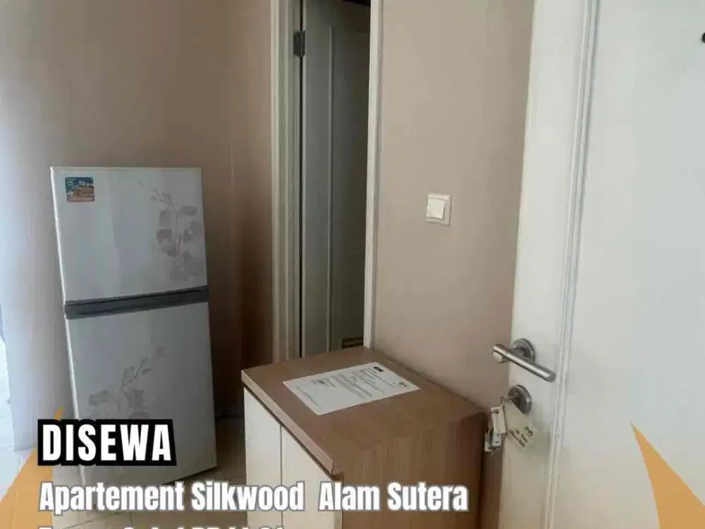 DISEWA Apart Silkwood Residece Tower Oak 1 BR Lantai 21