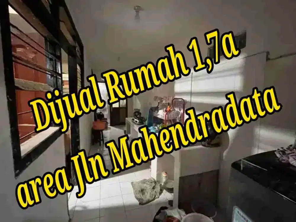 Dijual Rumah 1,7a di area Jln Mahendradata Denpasar Barat Bali