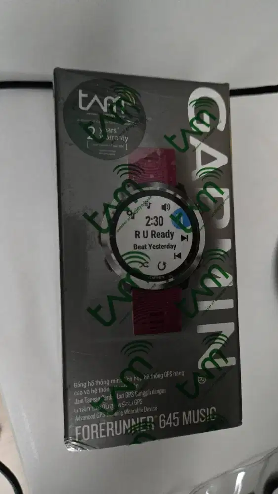 Garmin Forerunner 645 Music – Mulus, Fullset, Siap Pakai!