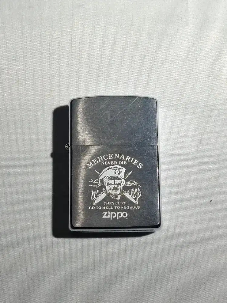 Zippo Mercenaries B-XIII Chrome
