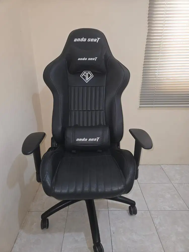 Anda Seat Kursi Gaming Jungle Series Black