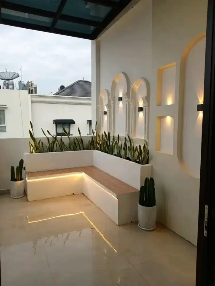 Bangku teras permeter