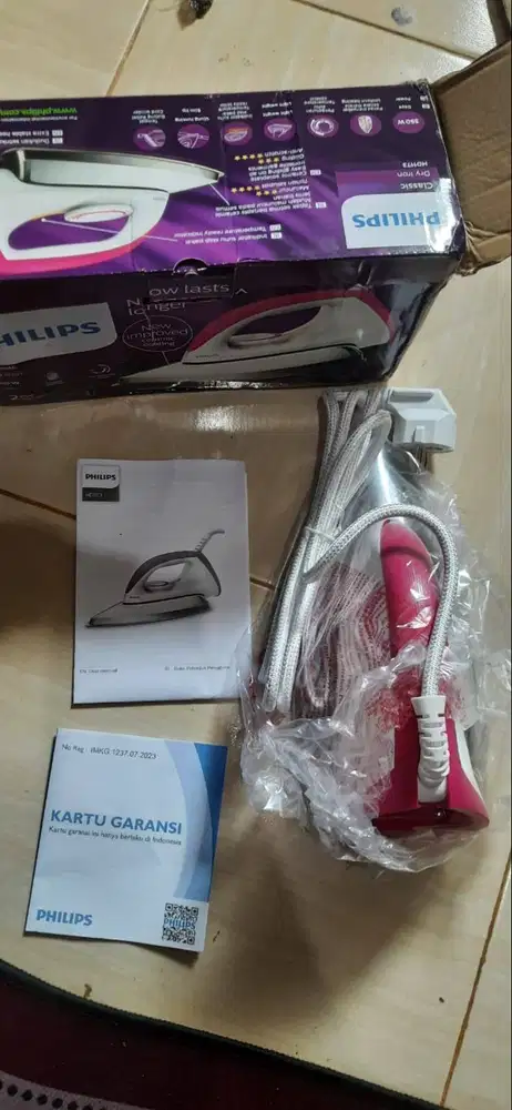 SETRIKA PHILIPS HD1173 CLASSIC DRY IRON HD-1173 SETRIKA KERING