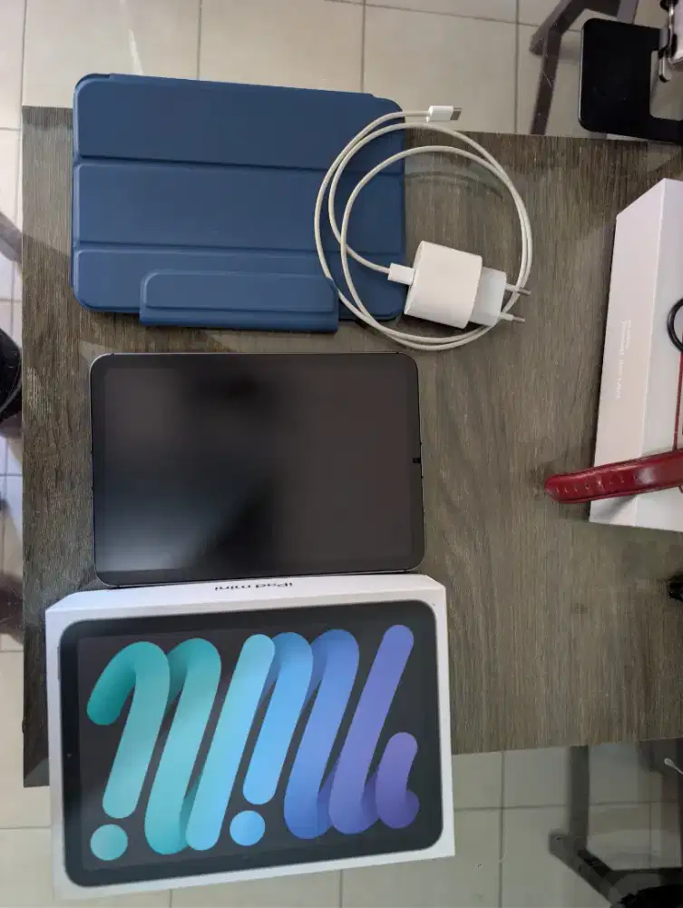 DIJUAL iPad Mini 6 64GB Cellular iBox – MULUS FULLSET