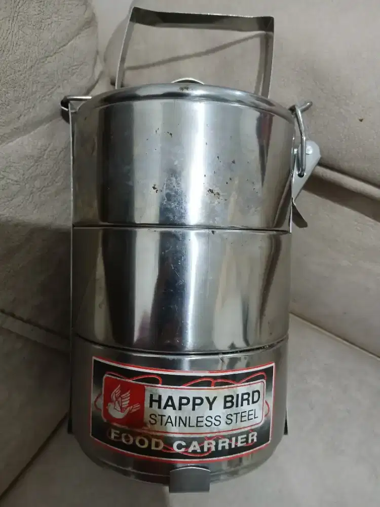 Rantang Stainless Steel Happy Bird 3 susun Murah