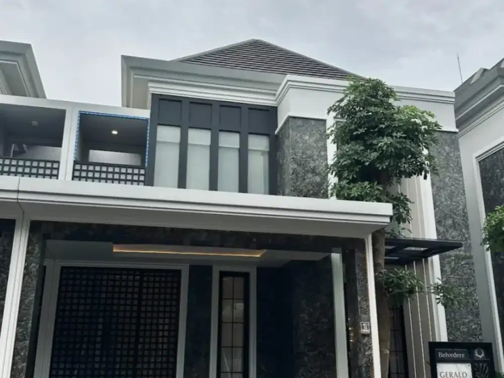 Hunian Elite Classic Modern Tipe Gerald Pool di Belvedere Grand Golf Pakuwon Indah - Surabaya Barat