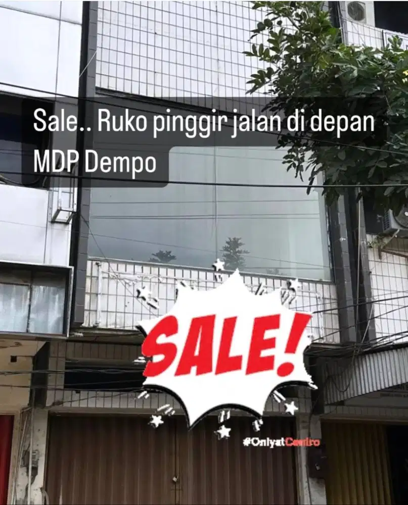 Ruko di jual di tengah kota