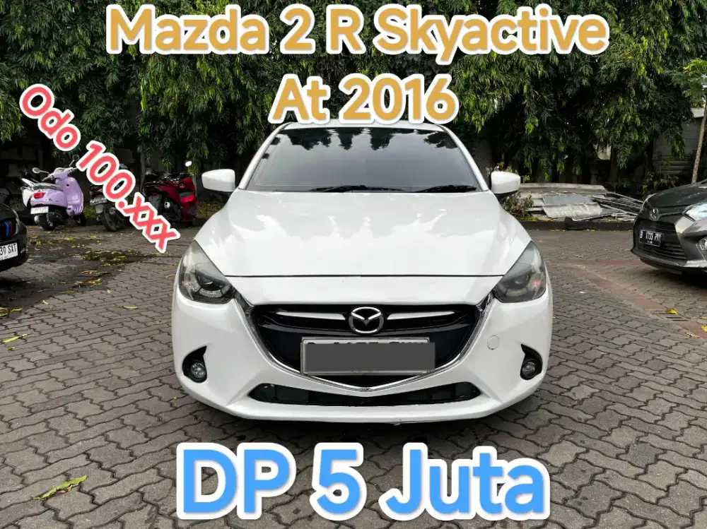 5JT MAZDA 2 R HB AT 2016 WHITE EDITION RARE !!