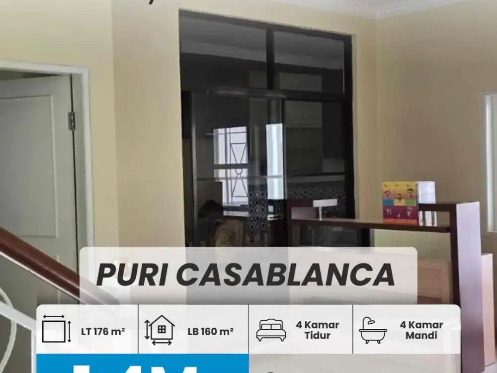 Dijual Rumah Puri Casablanca