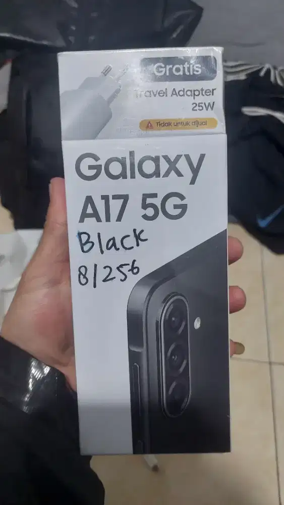 Samsung Galaxy A17 8/256 5G Black segel box
