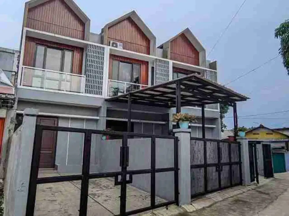 Rumah Baru Siap Huni Di Tajurhalang Bogor, Murah (Pinggir Jalan Raya) Jual/dijual (Kmbr)