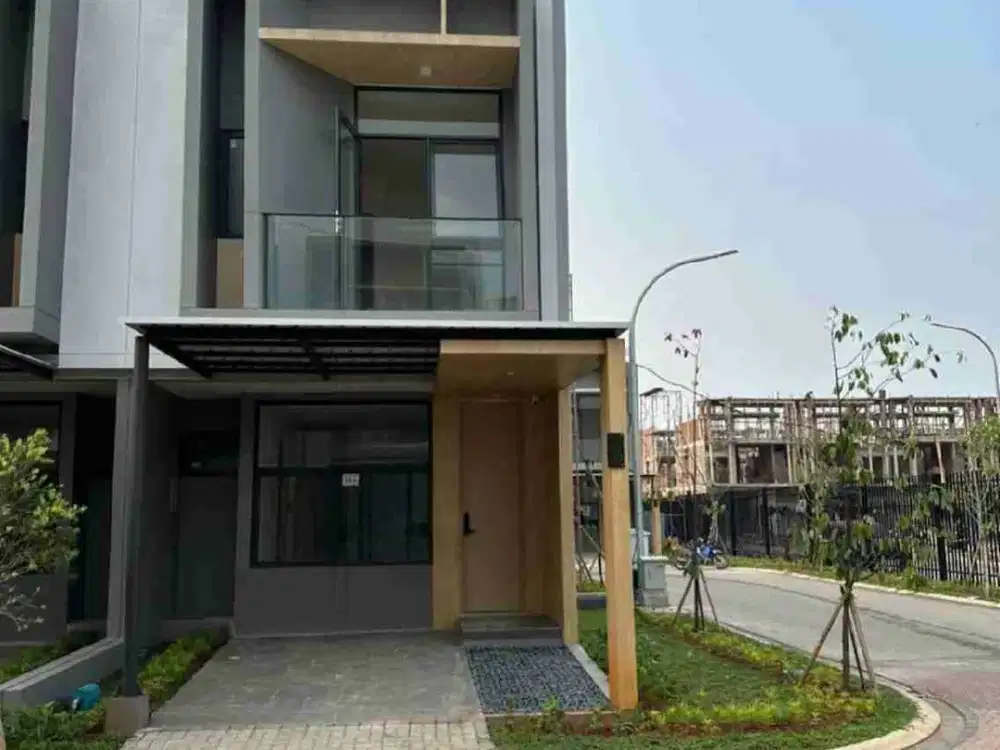 DIJUAL RUMAH BARU HOEK CLUSTER JIVA TANAKAYU BSD – FULL FURNISHED, 2,3M