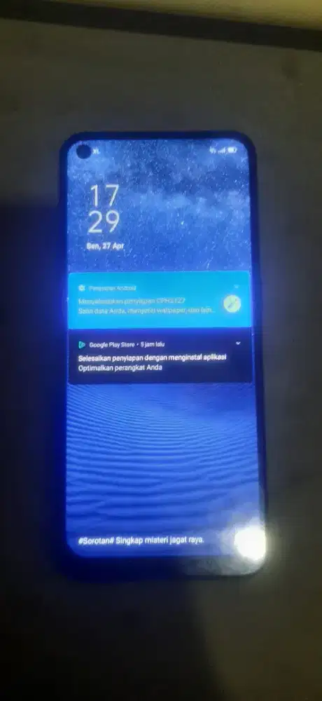 Hp oppo a53 hp + charger