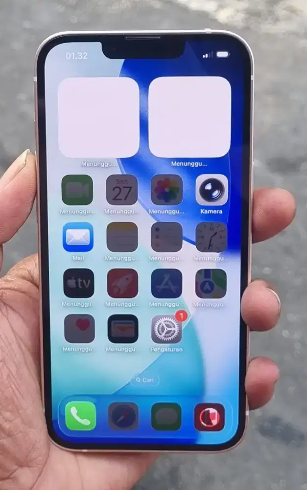 Iphone 13 128gb unit kabel data