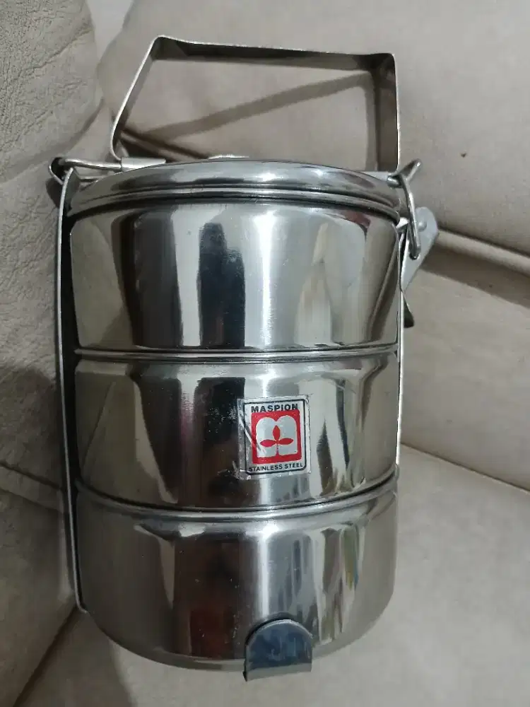 Rantang Stainless steel Maspion 3 susun Murah