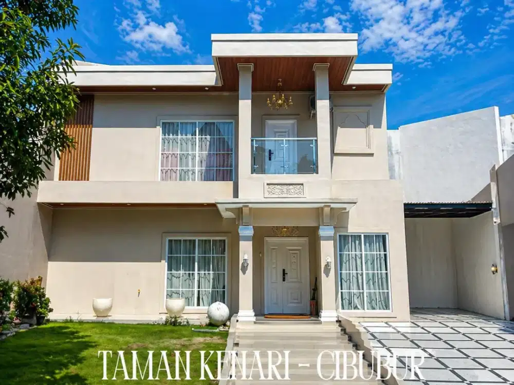 dijual rumah di taman kenari