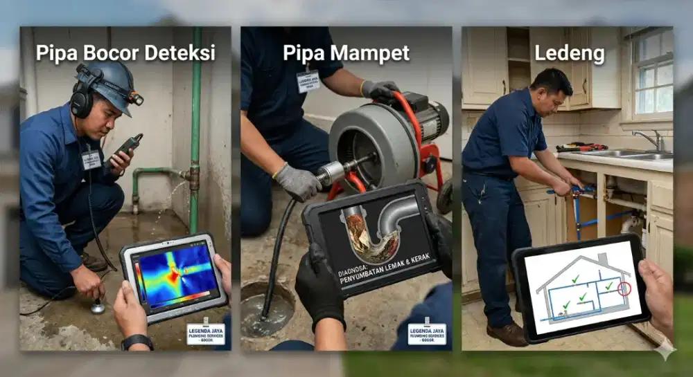 Pipa bocor & pipa mampet & sumur bor & filter aur