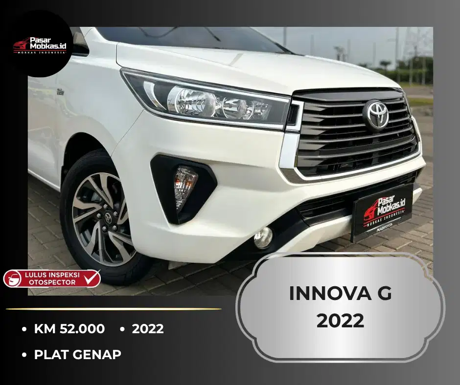 INNOVA G 2022 AT MATIC GENAP